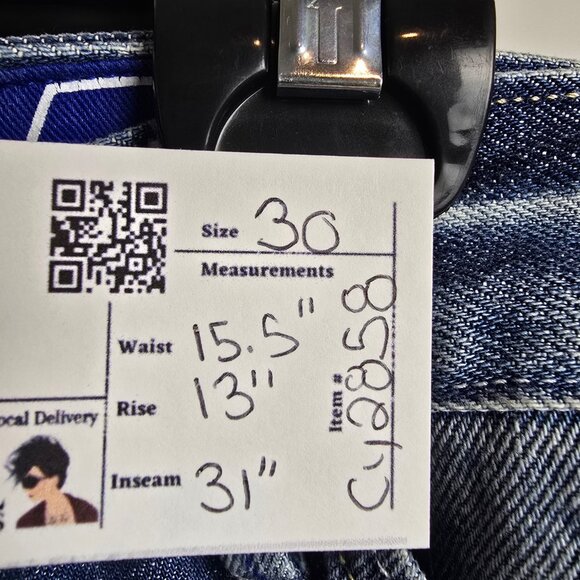 Jack & Jones Y2K Denim Straight Leg Jeans Size 30/32 - Picture 9 of 9